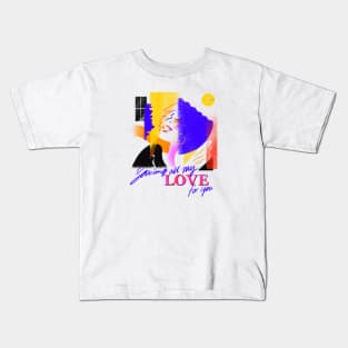 Whitney Houston - Saving all my love Kids T-Shirt